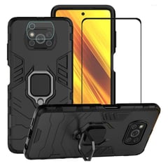 ARMOR ALL - CASE ARMADURA XIAOMI POCO X3 Y VIDRIOS