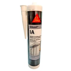 SIKA - Masilla de silicona acética Sikasil IA blanco x 300ml