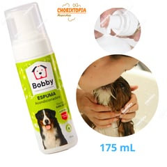 BOBBY - ESPUMA BAÑO SECO PERRO ALEO VERA x 175 mL