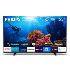 PHILIPS - Televisor PHILIPS LED 55 UHD 4K Smart Tv 55PUD7406