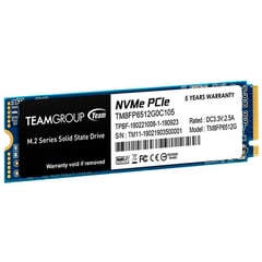 DISCO SOLIDO 512GB M2 NVME SSD TEAMGROUP MP33