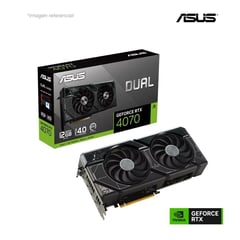 Tarjeta de Video DUAL RTX 4070 12GB OC NVIDIA GDDR6X DLSS3