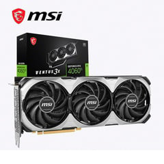 MSI - Tarjeta de Video VENTUS 3X NVIDIA RTX 4060TI 8GB OC GDDR6 DLSS3