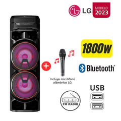 LG - Torre de Sonido XBOOM con Karaoke Star y Multi Bluetooth RNC9