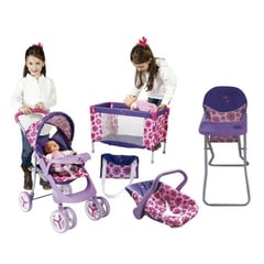 BABY KITS - Set de Accesorios para Muñecas MAXI DOLL Morado