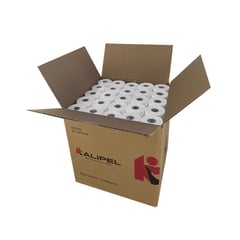 KALIPEL - Papel Termico 100 Rollos 57x45mm 55gr Contometro