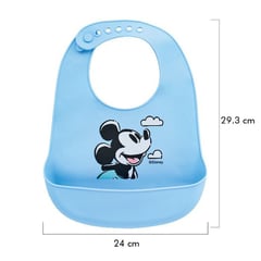 DISNEY BABY - BABERO DE SILICONA CELESTE