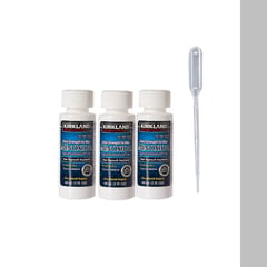 KIRKLAND - Minoxidil 5% loción 3 potes