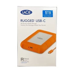 LACIE - Disco Duro Externo LaCie Rugged 1TB USB C 2.5'' USB C 3.0