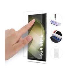 GENERICO - Vidrio Templado UV para Samsung S24 Ultra Mica Transparente