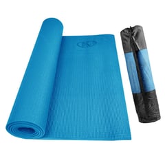 K6 FITNESS - Colchoneta Yoga Mat Con Bolso De 5mm K6 Azul