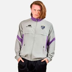 NEW ATHLETIC - CORTAVIENTO CIENCIANO GRIS CLARO CON MORADO PARA HOMBRE