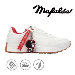 MAFALDA - Zapatillas Blancas Mujer