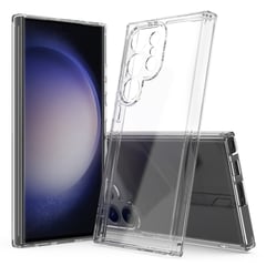 GENERICO - Funda Case para Samsung S23 Ultra TPU 100% Antishock Transparente