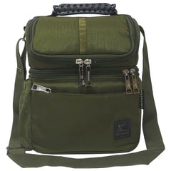 KENGAR - Lonchera Térmica Modelo Basa N2 - Verde Militar