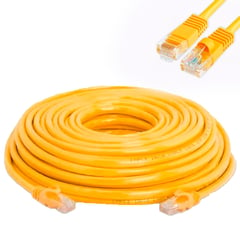 SEISA - Cable Para Internet Cat 6e Ethernet 20 Metros Con Conectores