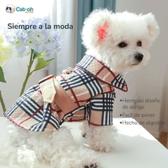 CAT OH - Ropa para perro Saco fashion paws S