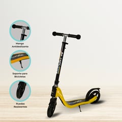 CUZKA - Scooter Lineal para Niños «PIAGIO» yellow