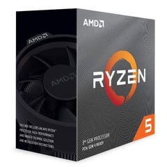 RYZEN - PROCESADOR AMD 5 3600, 3.60GHZ, 32MB L3, 6 CORE, AM4, 7NM, 65W.