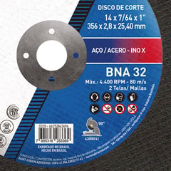 NORTON - Disco de Corte Acero 356 x 25.40 mm