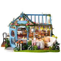 LIANYUN - Bricolaje Casita De Muñeca Miniatura Led Regalo De Cumpleaño