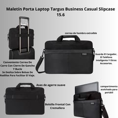 TARGUS - Maletín Porta Laptop 15-6