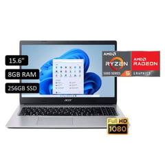 Aspire 3 15 R5 7520u 8ram Ddr5 512ssd 15.6fhd