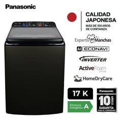 PANASONIC - Lavadora 17kg NA-FS17P8TRH