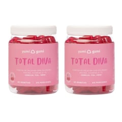 YUMI GUMI - Total Diva Gomitas 90 Und Cereza x2