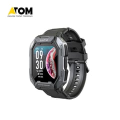 GENERICO - Smartwatch Atom C20 Resistente al agua - Negro