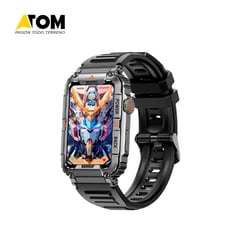 GENERICO - Smartwatch Deportivo Atom Pro Lite - Negro