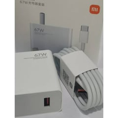 XIAOMI - Cargador 67W Original - BLANCO