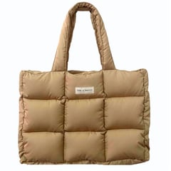 ESME & ODRILIA - Tote Bag Puffer Beige