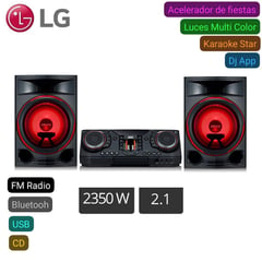 LG - Mini Componente XBOOM CL87 2350W Multi Bluetooth Karaoke Luces