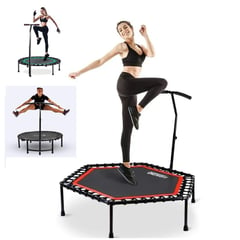 GENERICO - Trampolin de Gimnasio 110cm diametro y Altura 130cm