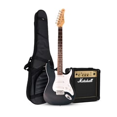 JAY TURSER - JT-300 STRATO BLACK - MARSHALL 10W