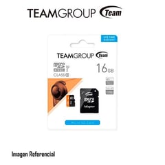 TEAMGROUP - MEMORIA MICROSD CLASS 10 16GB 80MB/S