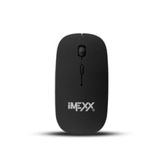 IMEXX - Mouse INALAMBRICO IME-26302 Ultra Slim Black 24HZ