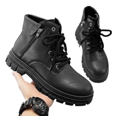 BLWOENS - Botas para Hombre-Negro