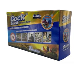 COCK BRAND - Máquina con 45 pastillas repelente de Mosquitos