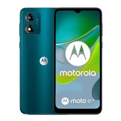 MOTOROLA - CELULAR MOTO E13 DE 64GB ROM Y 2GB RAM - VERDE AURORA