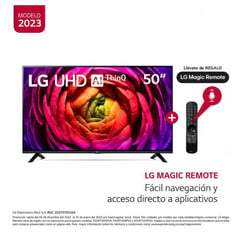 LG - Televisor LED 50 LG Smart Tv UHD 4K 50UR7300 2023 Control magic