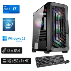 Pc Completa Core I7 8va 32gb Ram 512gb Ssd 1tb Hdd