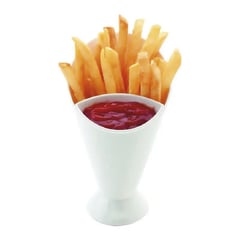 GENERICO - Cono Soporte Para Papas Fritas Y Piqueos