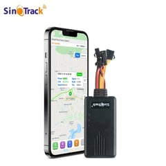 SINOTRACK - GPS rastreo satelital con apagado de motormicrófono y botón SOS