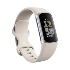 FITBIT - Fitbit Smartwatch Charge 6 - Porcelain
