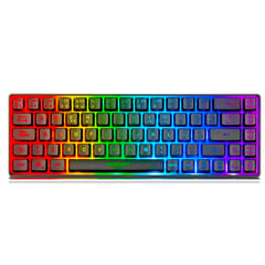 ENKORE - Teclado Mecanico Gamer Falcon 87 Led Rainbow Anti Ghosting