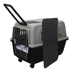PETMATE - Kennel Transportador L100 Plastico Labradores Promocion