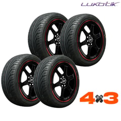 LUXOTIK - 4x3 Llantas Ox-2 19555R15 85V