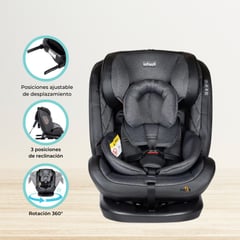 INFANTI - Silla De Auto Convertible «I-GIRO 360º» Dark Gray